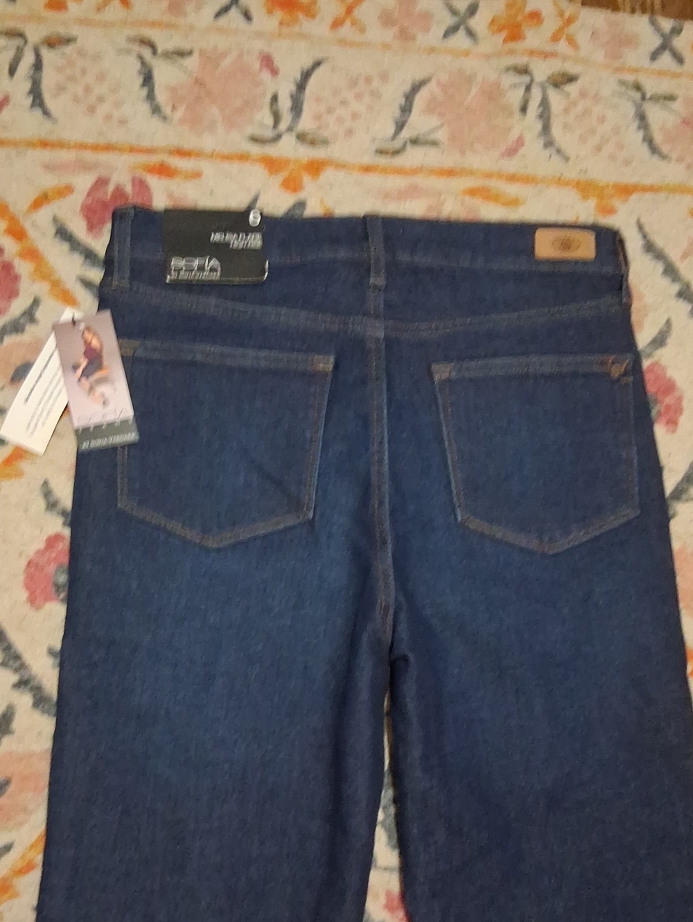 High Rise Wide Leg Flare Jeans - Picture 6 of 9